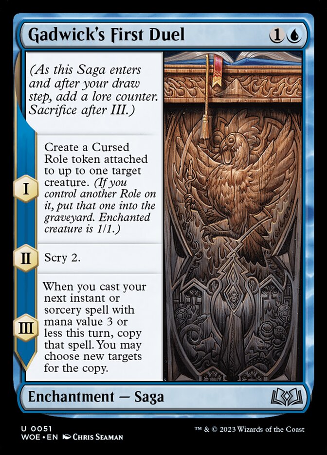 Wilds of Eldraine #51 Gadwick's First Duel