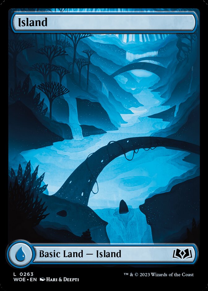 Wilds of Eldraine #263 Island (0263)