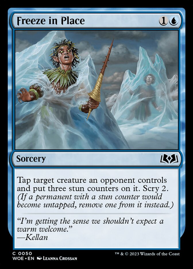 Wilds of Eldraine #50 Freeze in Place