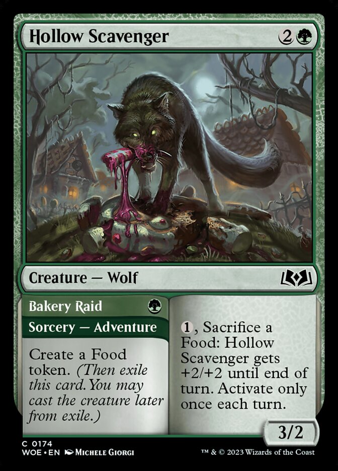 Wilds of Eldraine #174 Hollow Scavenger
