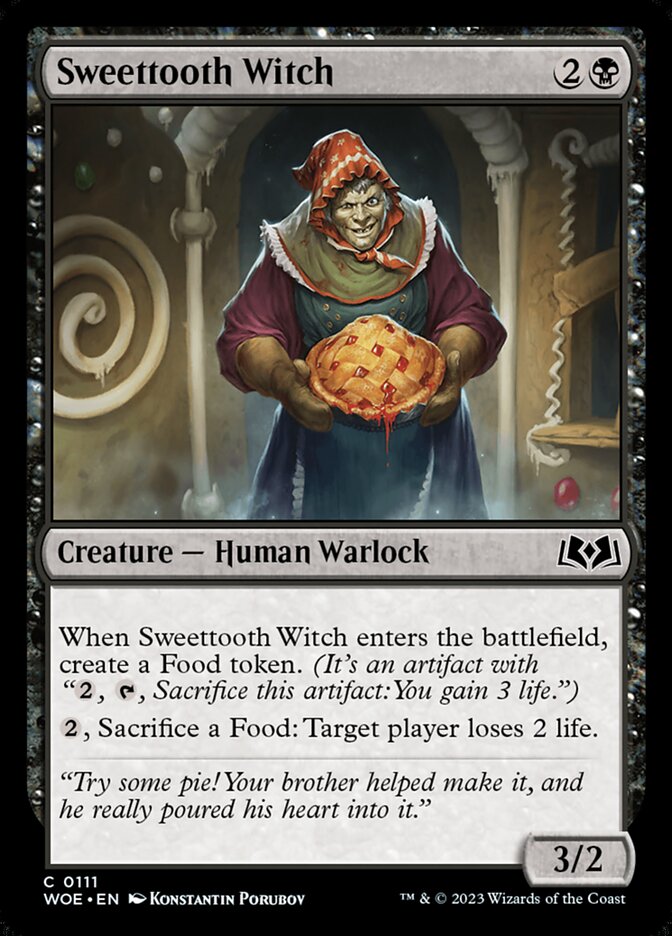 Wilds of Eldraine #111 Sweettooth Witch