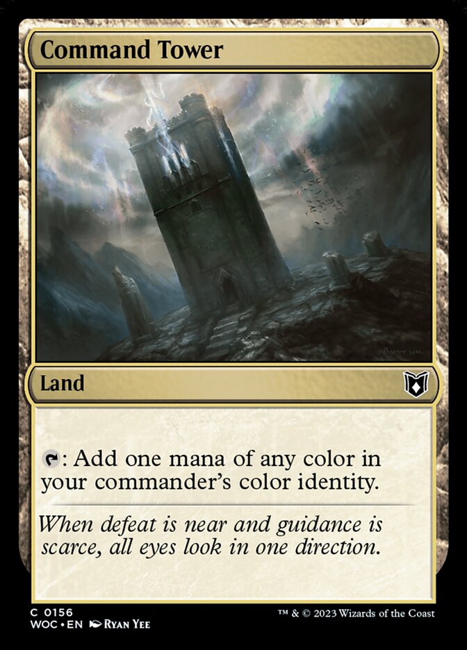Commander: Wilds of Eldraine #156 Command Tower