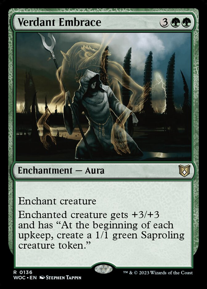 Commander: Wilds of Eldraine #136 Verdant Embrace