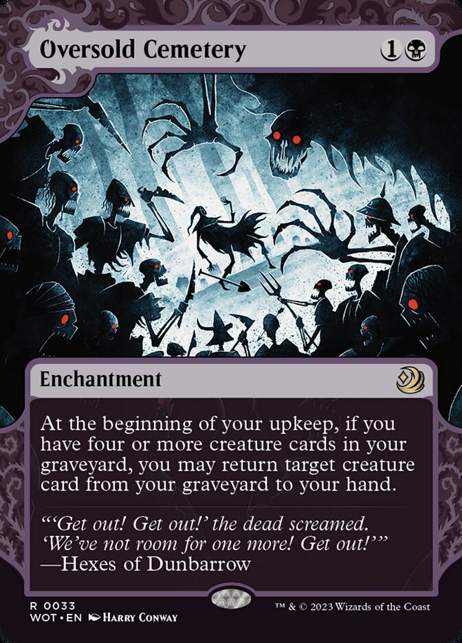 Wilds of Eldraine: Enchanting Tales #33 Oversold Cemetery