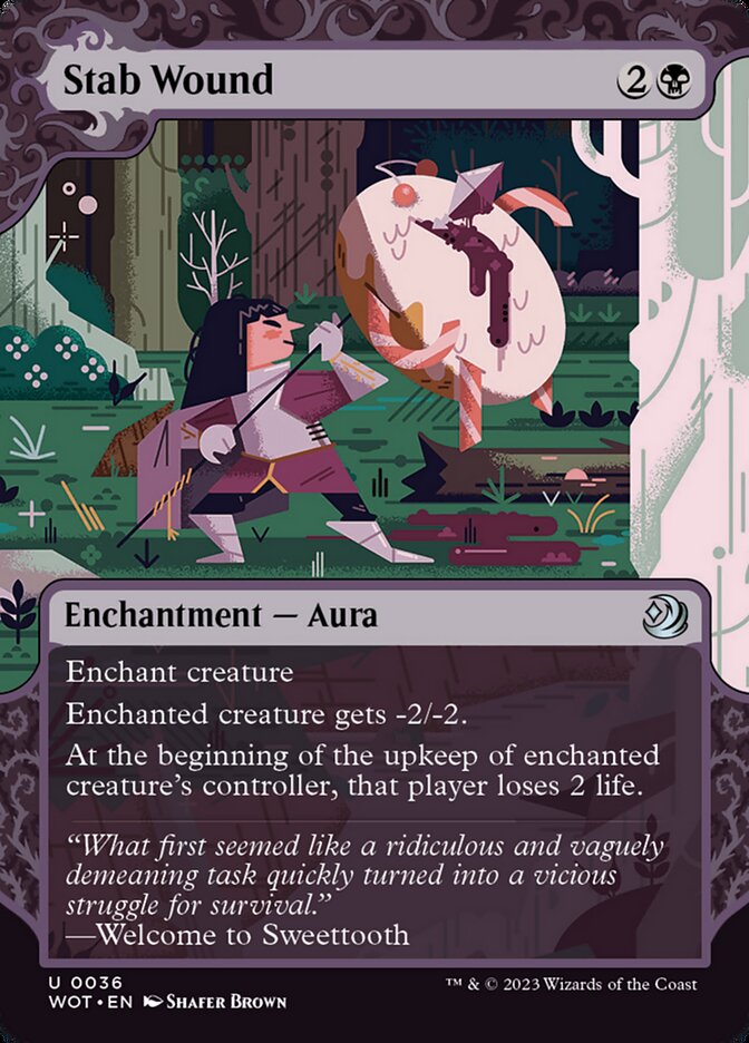 Wilds of Eldraine: Enchanting Tales #36 Stab Wound