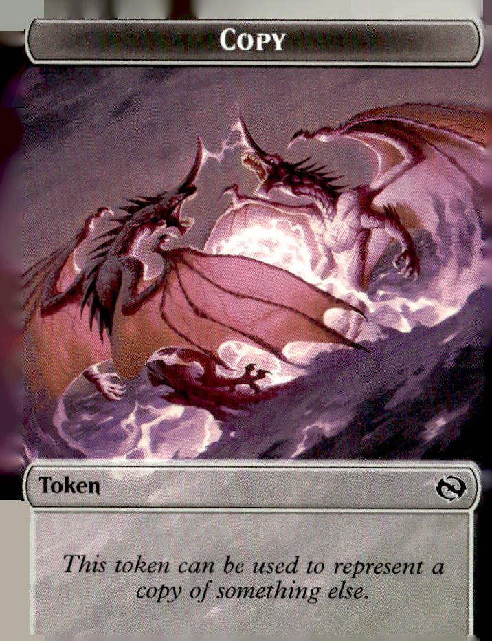 Tarkir: Dragonstorm #1 // 3 Copy // Monk Double-Sided Token