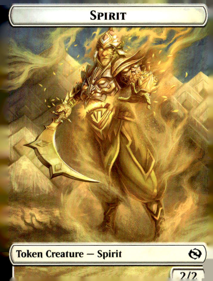 Tarkir: Dragonstorm #6 // 7 Spirit (0006) // Spirit (0007) Double-Sided Token