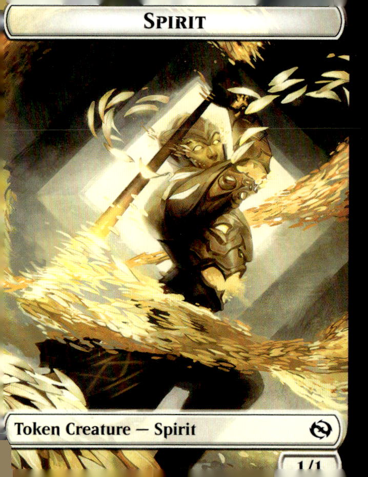 Tarkir: Dragonstorm #6 // 7 Spirit (0006) // Spirit (0007) Double-Sided Token