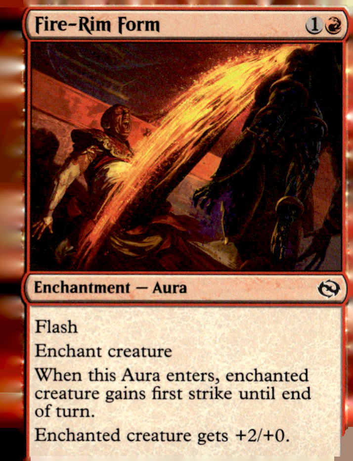 Tarkir: Dragonstorm #107 Fire-Rim Form