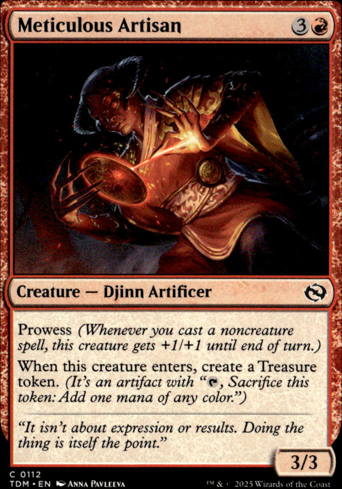 Tarkir: Dragonstorm #112 Meticulous Artisan