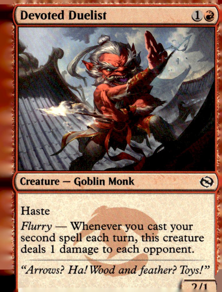 Tarkir: Dragonstorm #104 Devoted Duelist