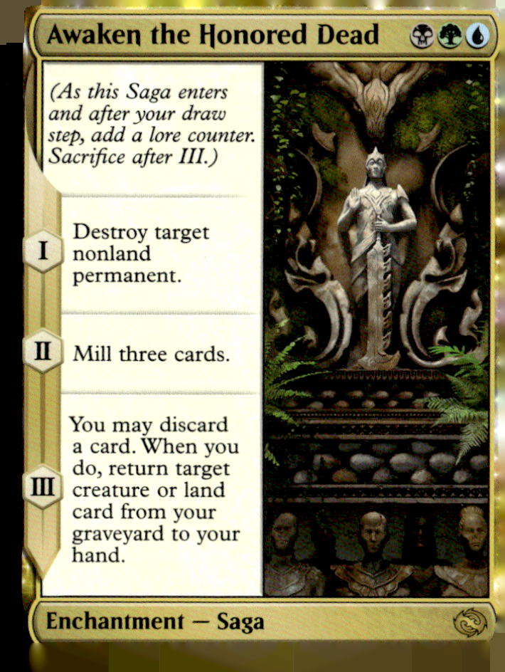 Tarkir: Dragonstorm #170 Awaken the Honored Dead