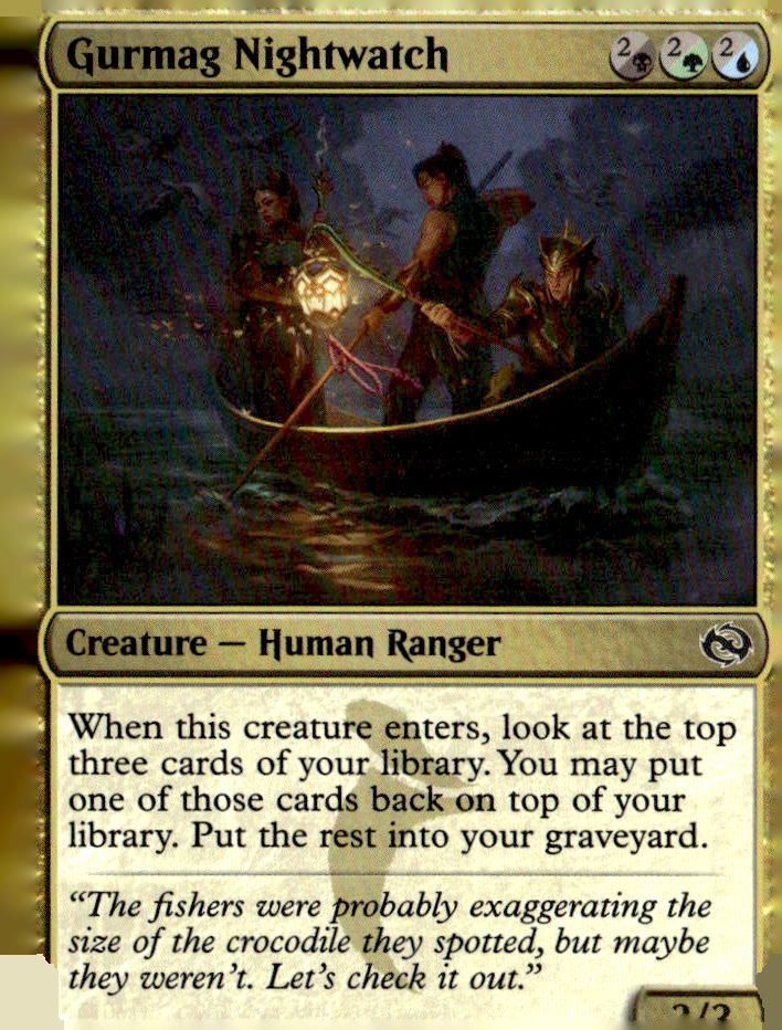 Tarkir: Dragonstorm #190 Gurmag Nightwatch