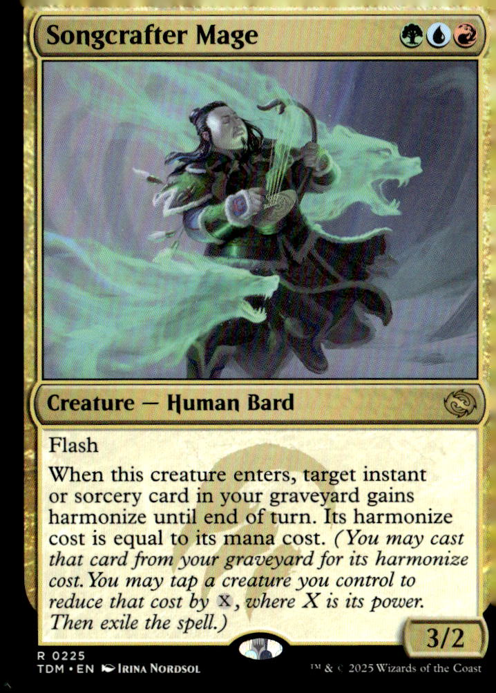 Tarkir: Dragonstorm #225 Songcrafter Mage