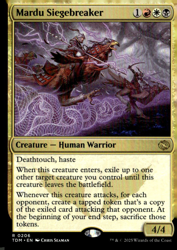 Tarkir: Dragonstorm #206 Mardu Siegebreaker