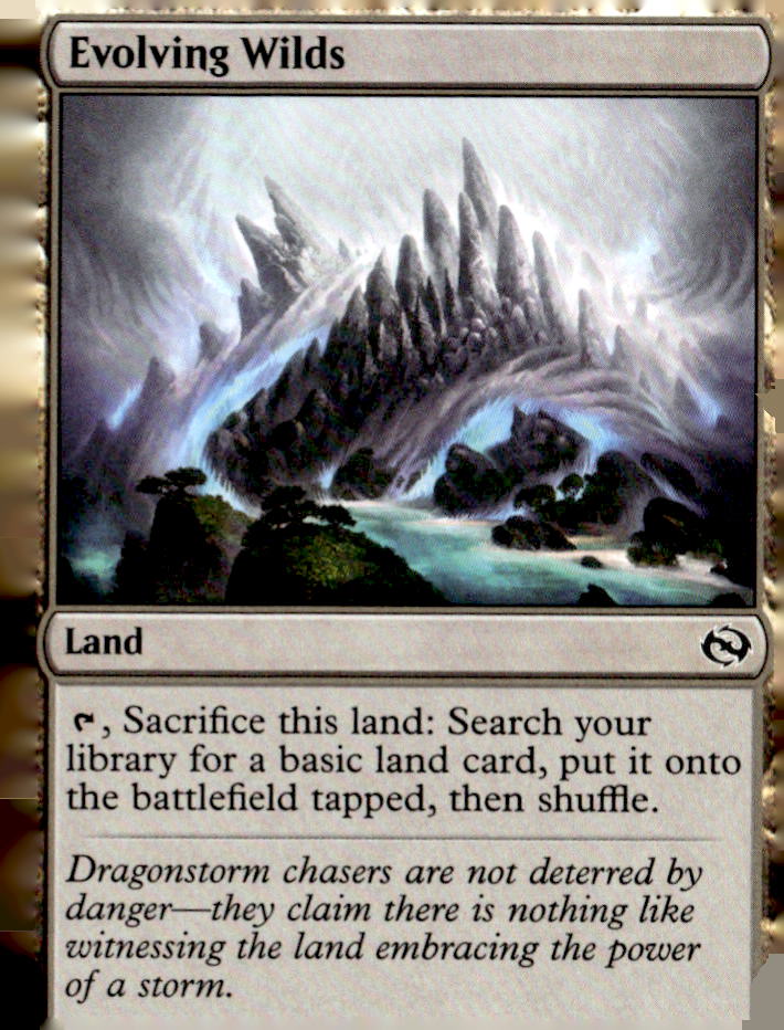 Tarkir: Dragonstorm #255 Evolving Wilds