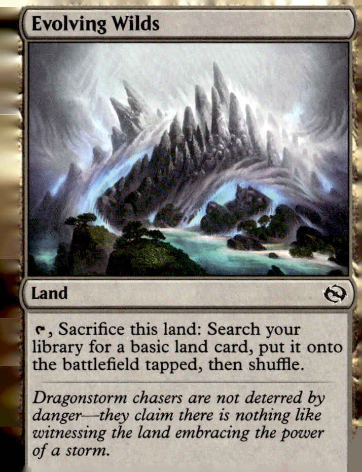 Tarkir: Dragonstorm #255 Evolving Wilds