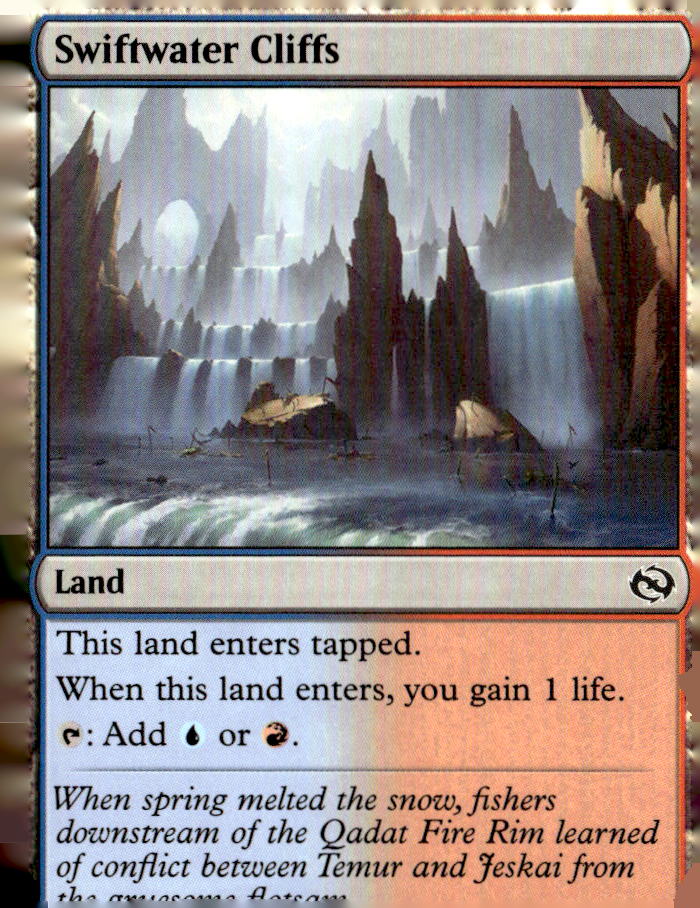 Tarkir: Dragonstorm #268 Swiftwater Cliffs