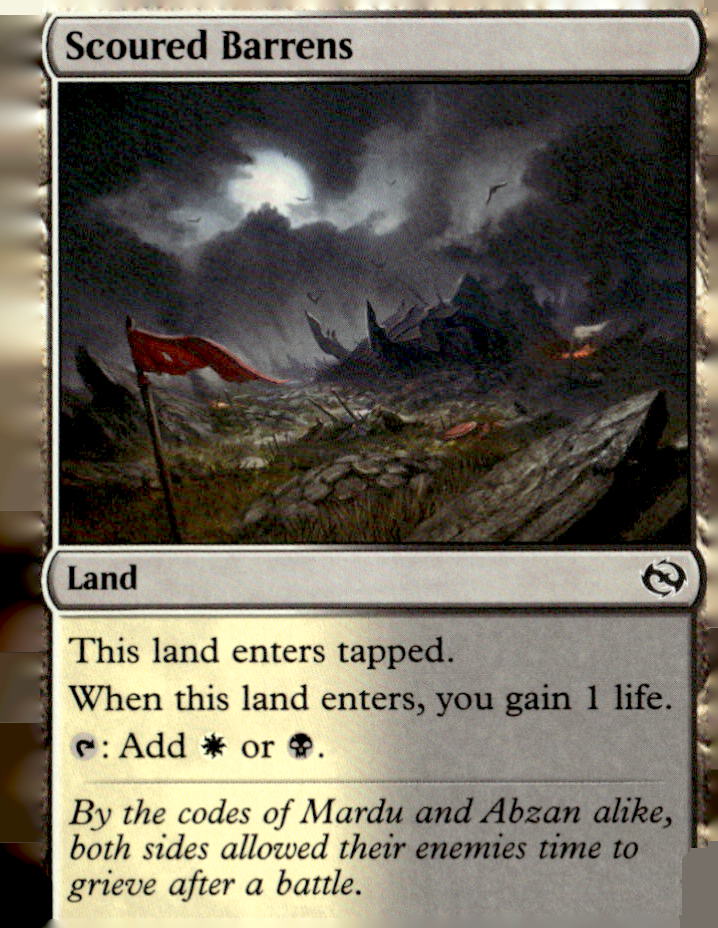 Tarkir: Dragonstorm #267 Scoured Barrens