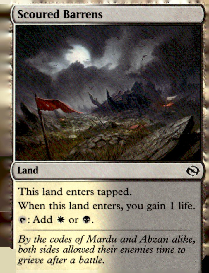 Tarkir: Dragonstorm #267 Scoured Barrens