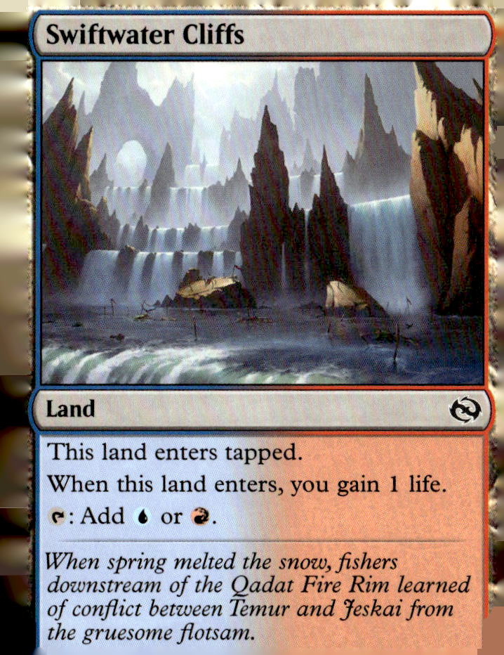 Tarkir: Dragonstorm #268 Swiftwater Cliffs