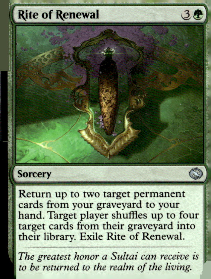 Tarkir: Dragonstorm #153 Rite of Renewal