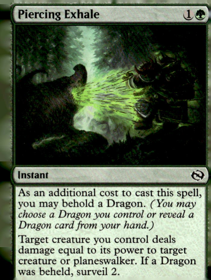 Tarkir: Dragonstorm #151 Piercing Exhale
