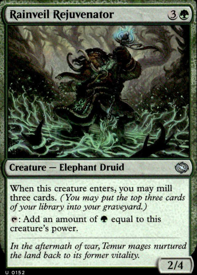 Tarkir: Dragonstorm #152 Rainveil Rejuvenator