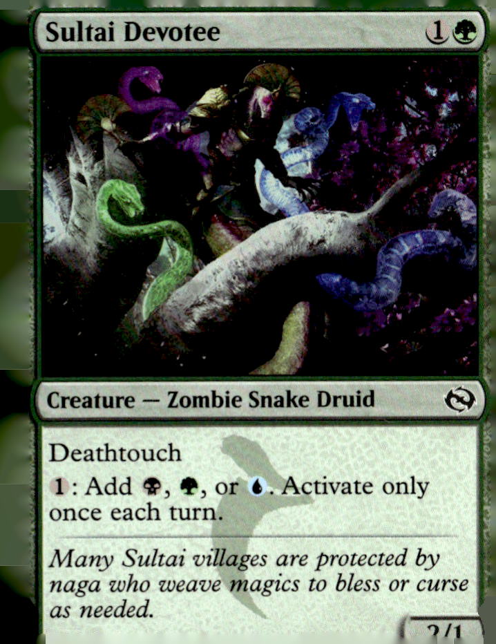 Tarkir: Dragonstorm #160 Sultai Devotee