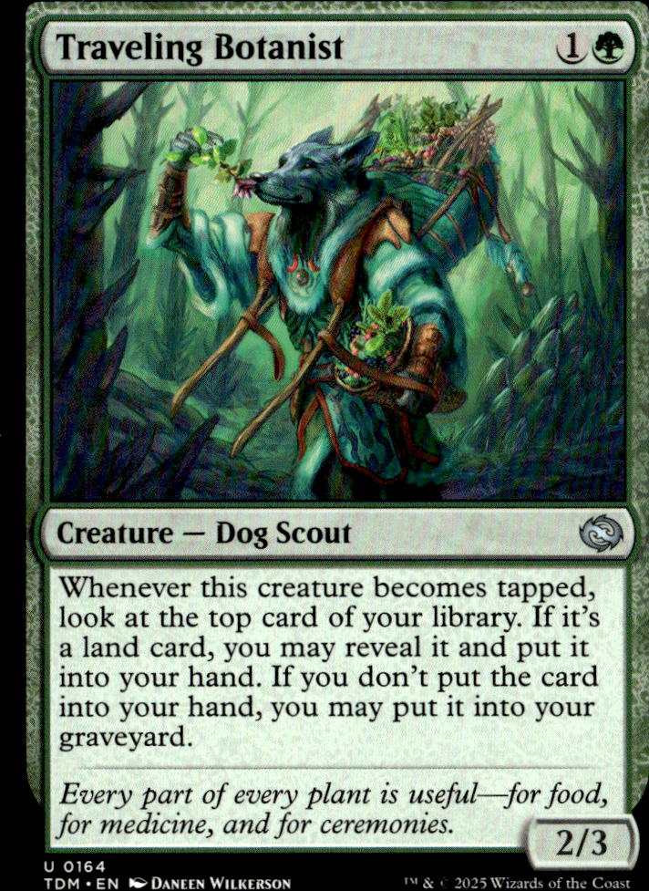 Tarkir: Dragonstorm #164 Traveling Botanist