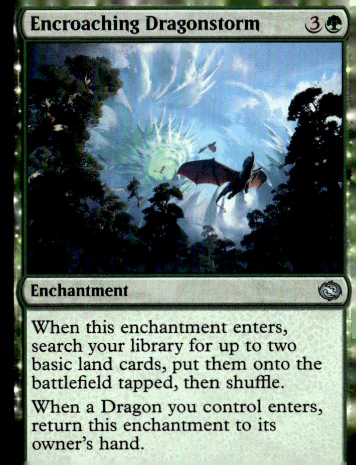 Tarkir: Dragonstorm #142 Encroaching Dragonstorm