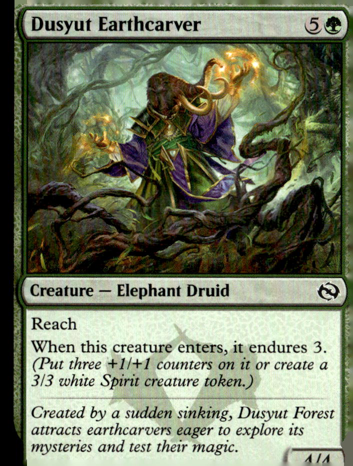 Tarkir: Dragonstorm #141 Dusyut Earthcarver