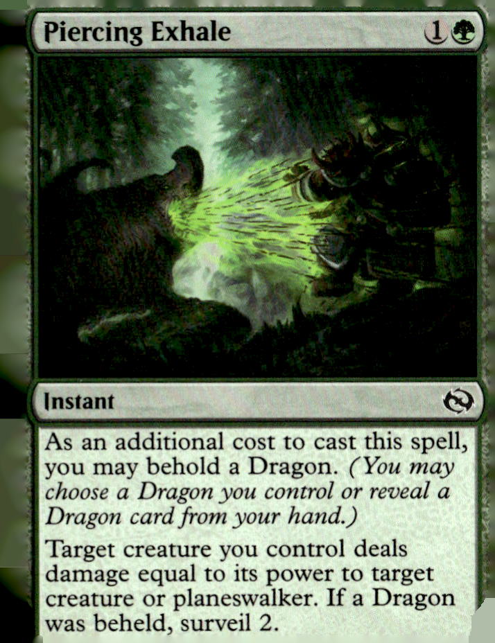 Tarkir: Dragonstorm #151 Piercing Exhale
