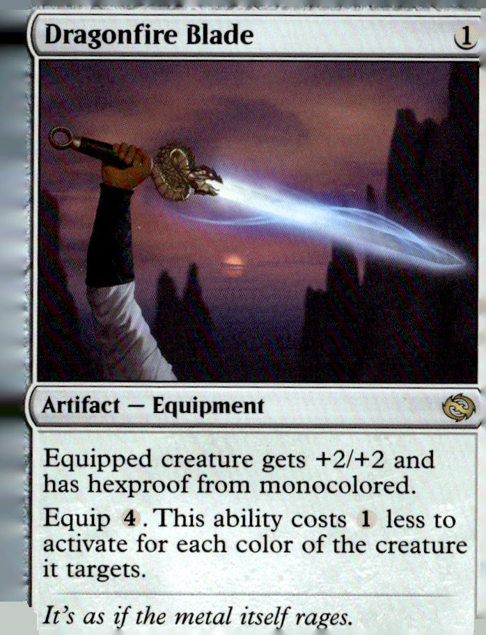 Tarkir: Dragonstorm #240 Dragonfire Blade