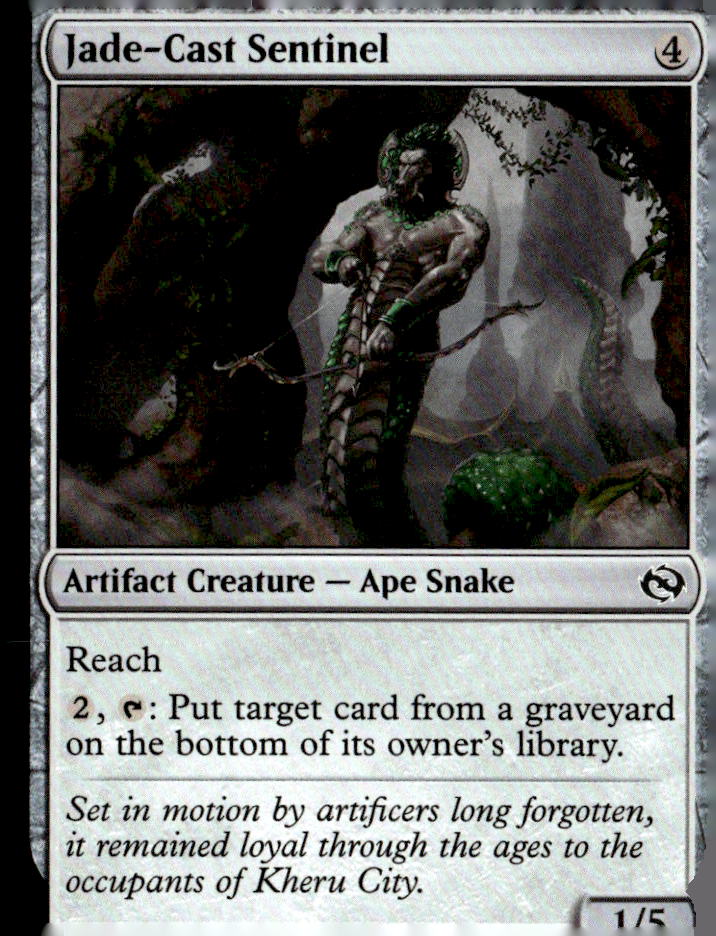 Tarkir: Dragonstorm #243 Jade-Cast Sentinel