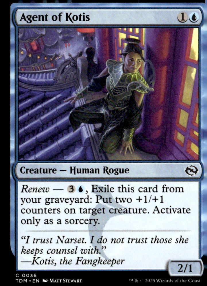 Tarkir: Dragonstorm #36 Agent of Kotis