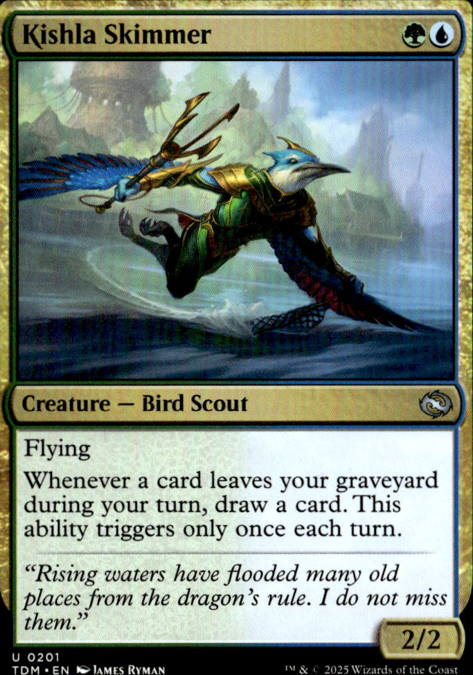 Tarkir: Dragonstorm #201 Kishla Skimmer
