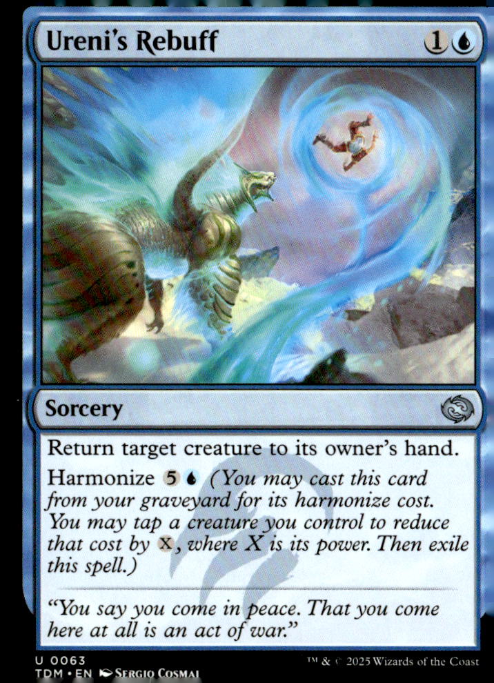 Tarkir: Dragonstorm #63 Ureni's Rebuff