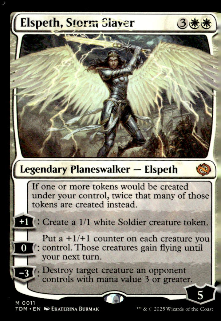 Tarkir: Dragonstorm #11 Elspeth, Storm Slayer