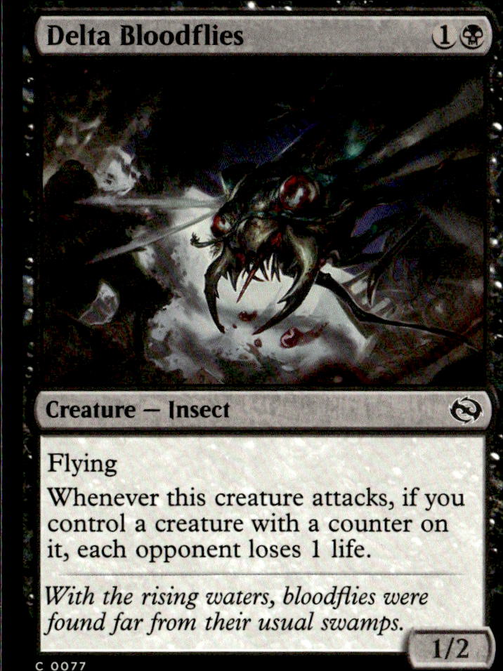 Tarkir: Dragonstorm #77 Delta Bloodflies