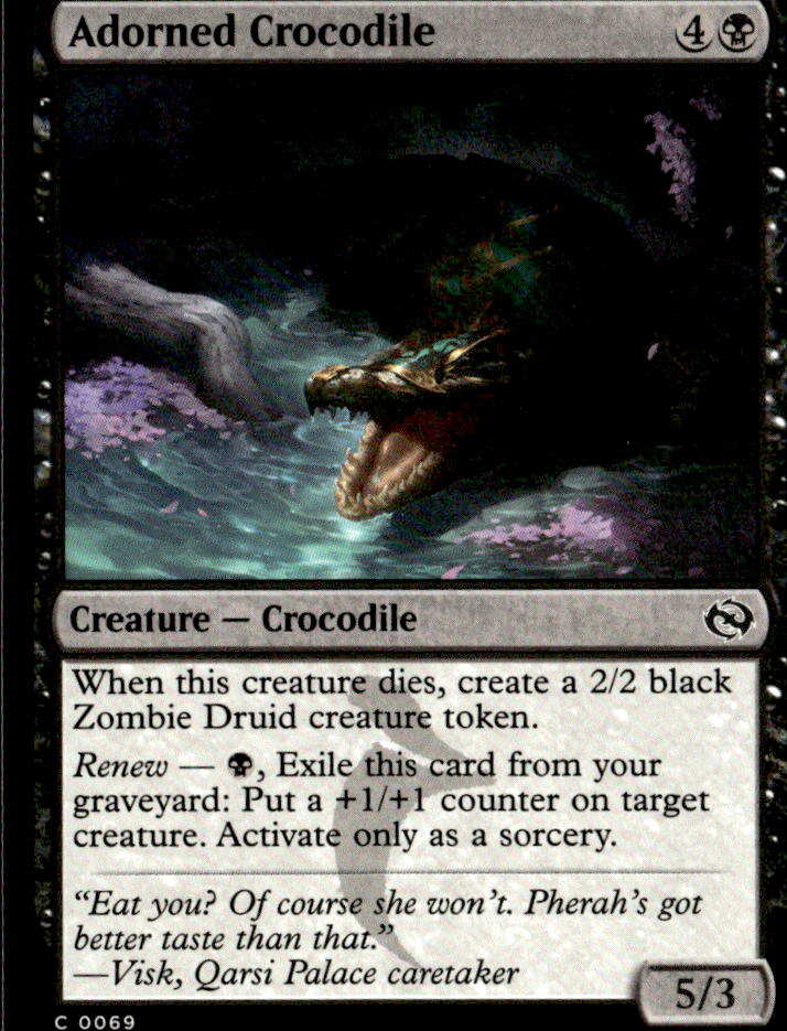 Tarkir: Dragonstorm #69 Adorned Crocodile