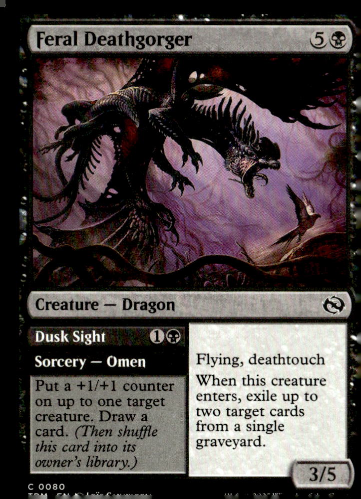 Tarkir: Dragonstorm #80 Feral Deathgorger