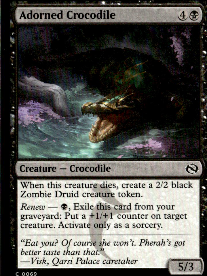 Tarkir: Dragonstorm #69 Adorned Crocodile
