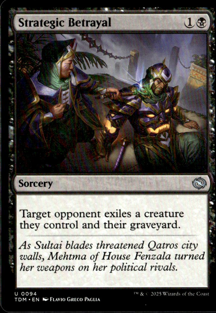 Tarkir: Dragonstorm #94 Strategic Betrayal