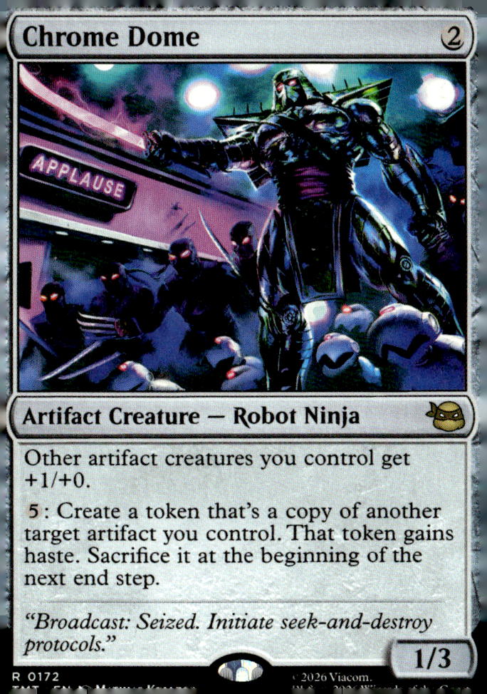 Teenage Mutant Ninja Turtles #172 Chrome Dome