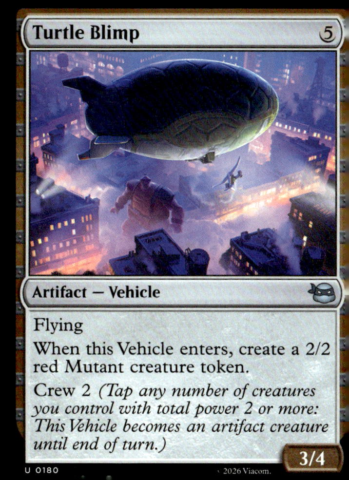 Teenage Mutant Ninja Turtles #180 Turtle Blimp