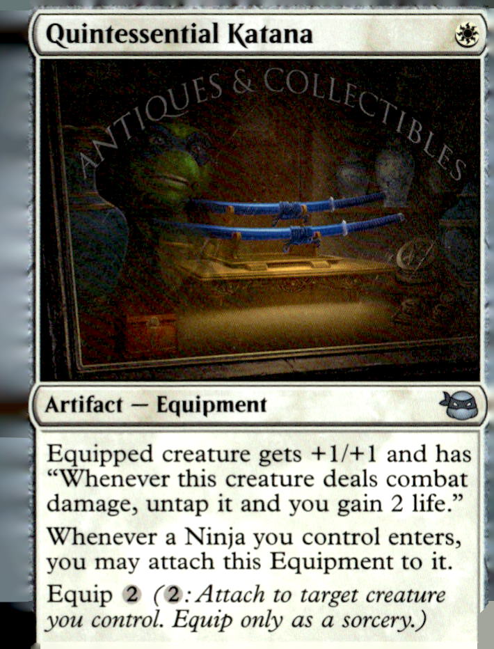 Teenage Mutant Ninja Turtles #23 Quintessential Katana