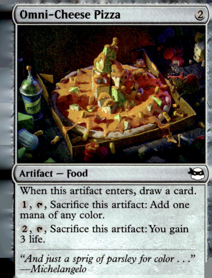 Teenage Mutant Ninja Turtles #176 Omni-Cheese Pizza