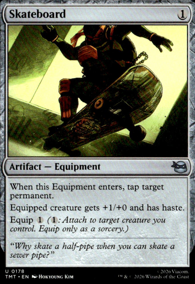 Teenage Mutant Ninja Turtles #178 Skateboard