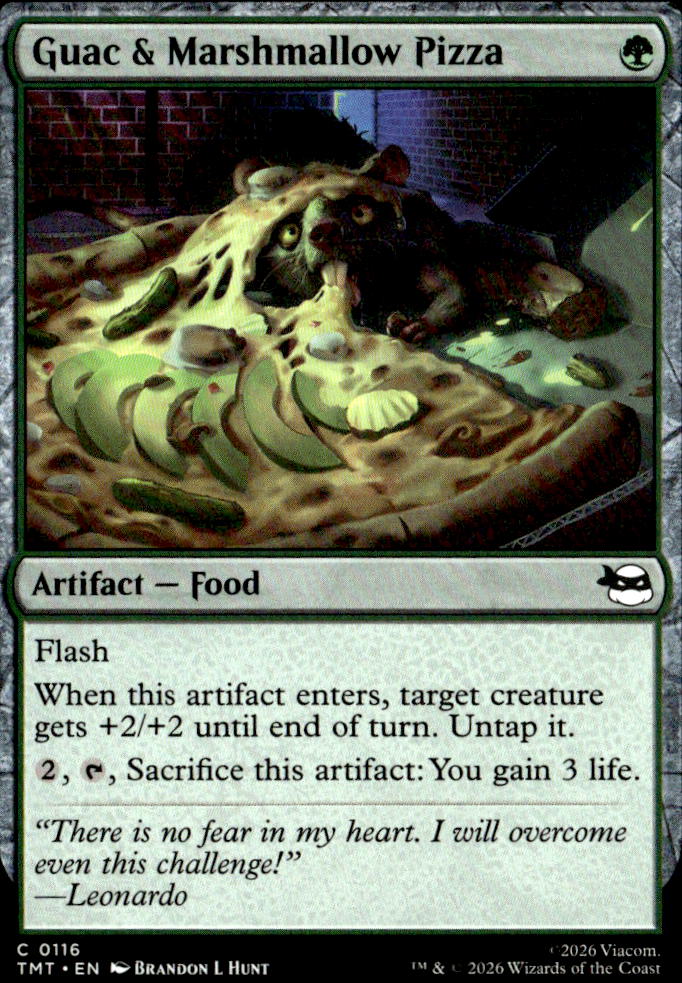 Teenage Mutant Ninja Turtles #116 Guac & Marshmallow Pizza